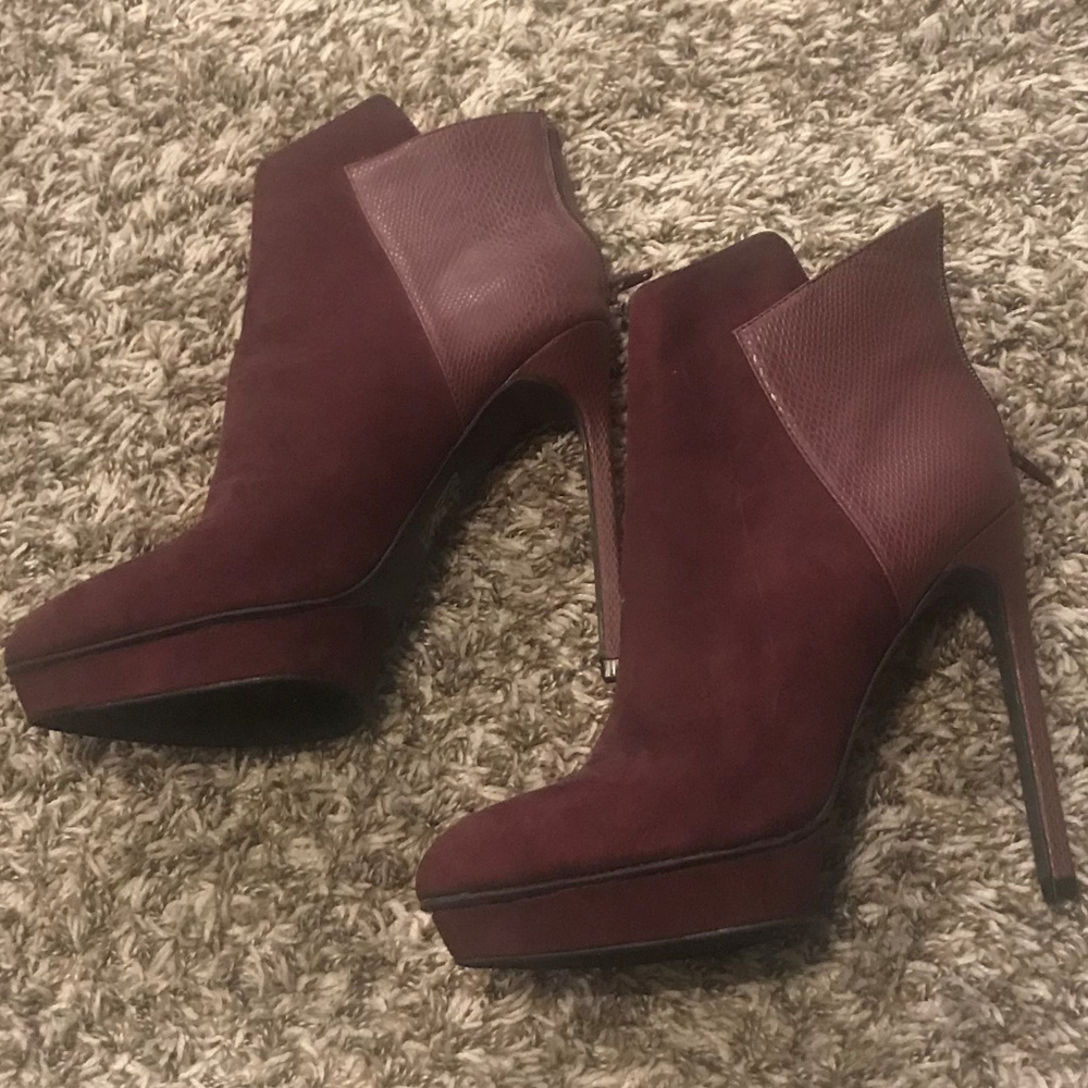 Paper Fox Burgundy Booties
